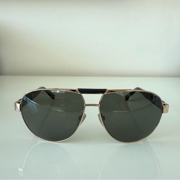 NEW!!! Zilli aviator men sunglasses ZI65032 C1 Authentic Retail 950$ - Picture 1 of 10